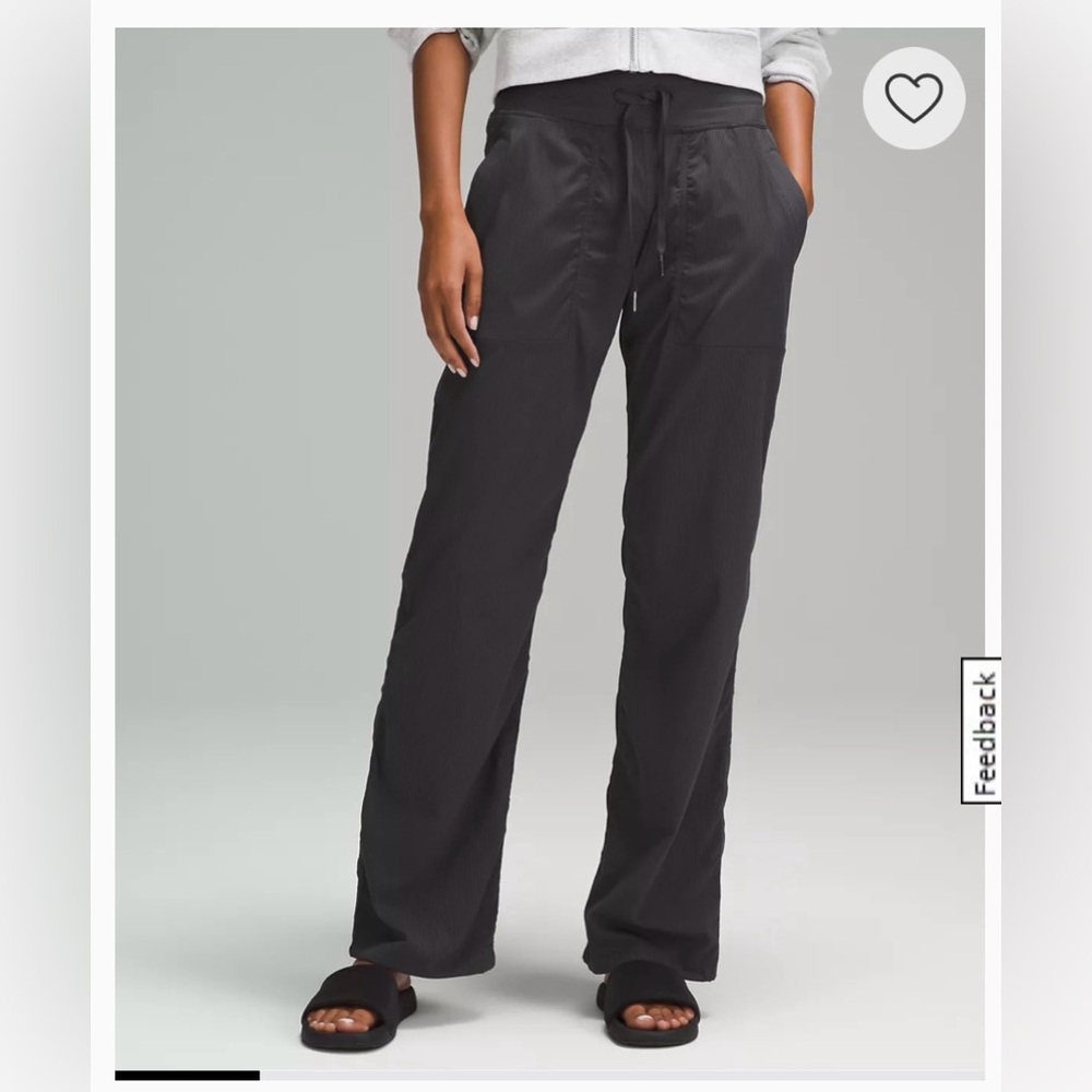 Lululemon Athletica dark Grey Studio Pants Size 14